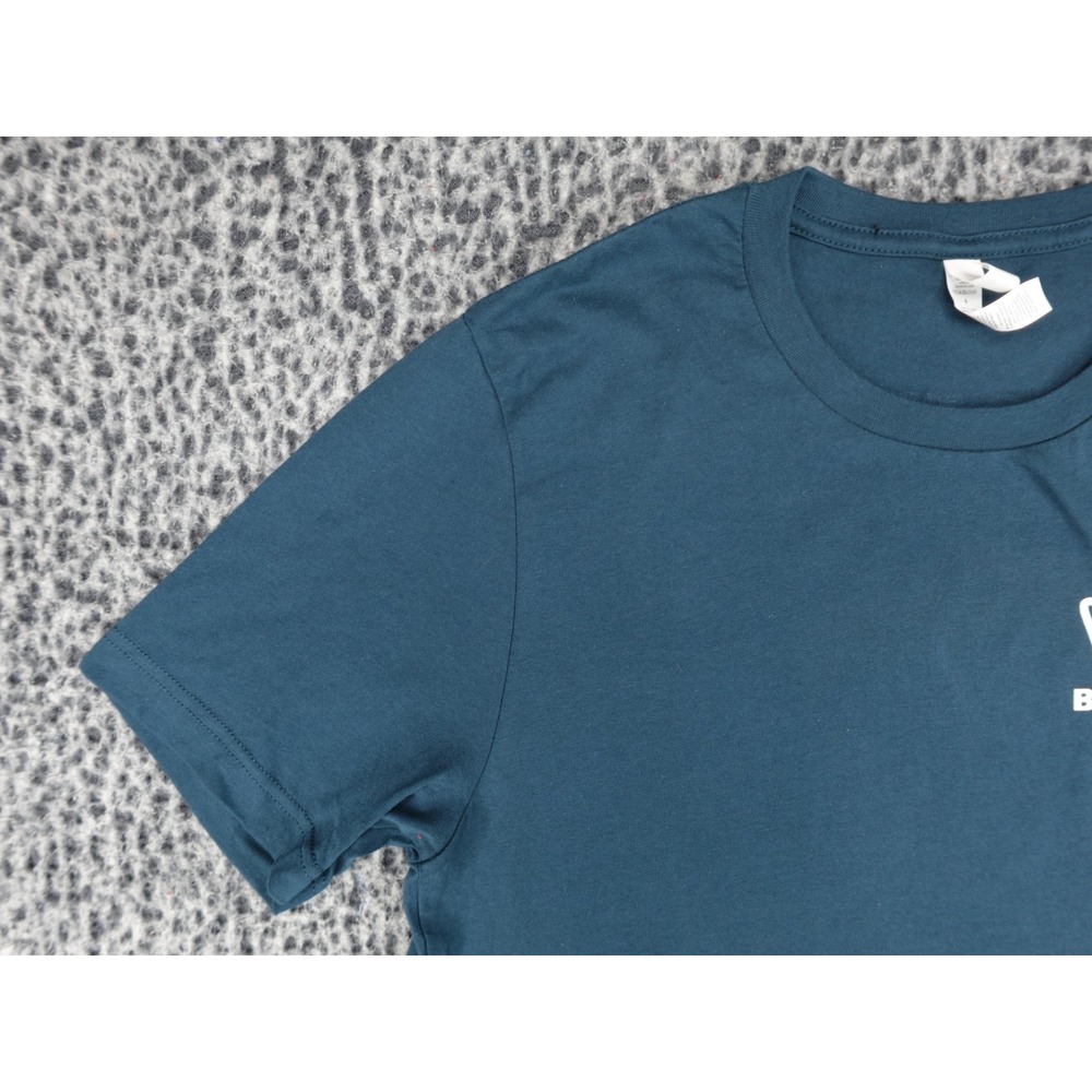 Benchmade Knife Co Graphic T-Shirt Mens Large Blue Excellent Short Sleeve Cotton - Picture 2 of 11